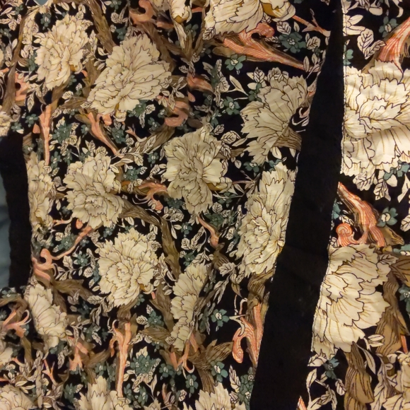 NWT Meritt floral dress square neck with balloon sleeves size 1X - Picture 7 of 11